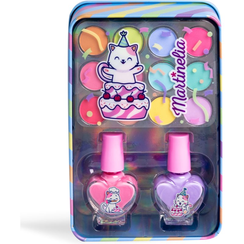 Martinelia Martinelia Yummy Eyes & Nails Tin Box σετ για παιδιά 3+