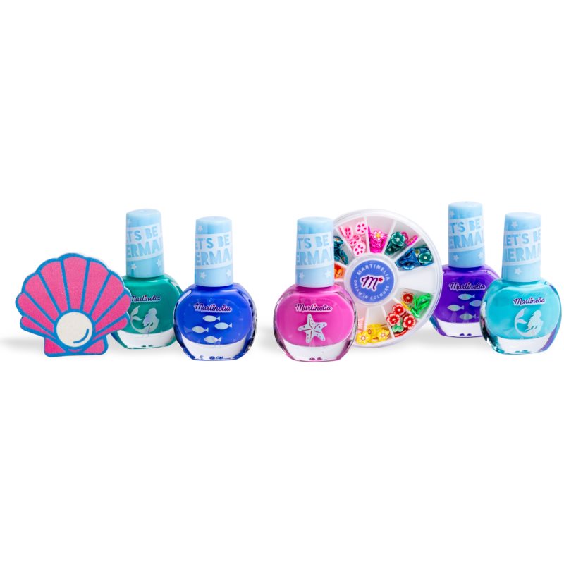 Martinelia Let´s be Mermaid Nails Design Kit Set für Nägel für Kinder 3+