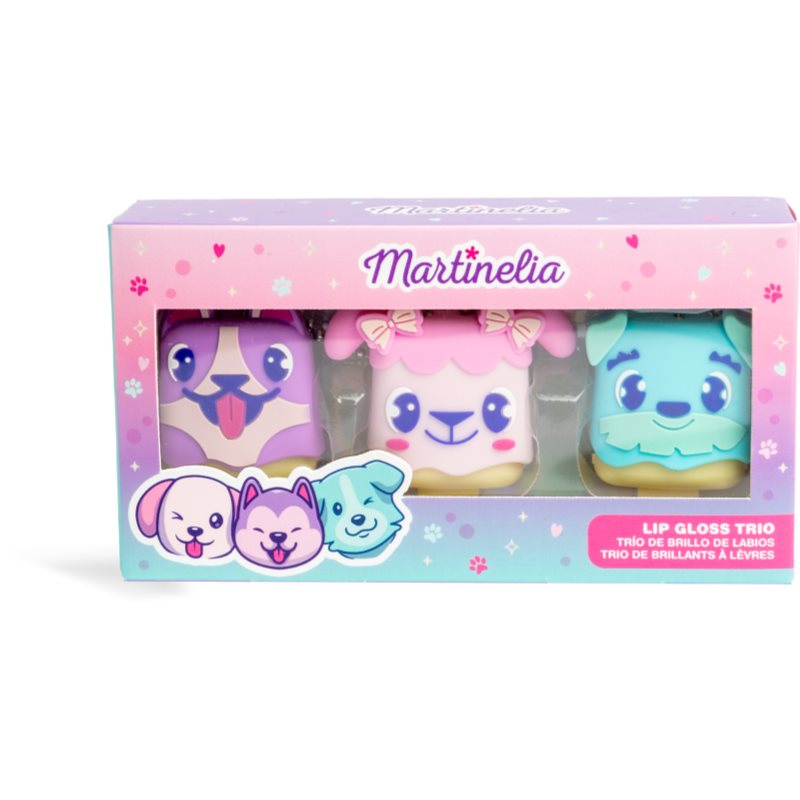 Martinelia Lip Gloss Trio set sjajila za usne za djecu