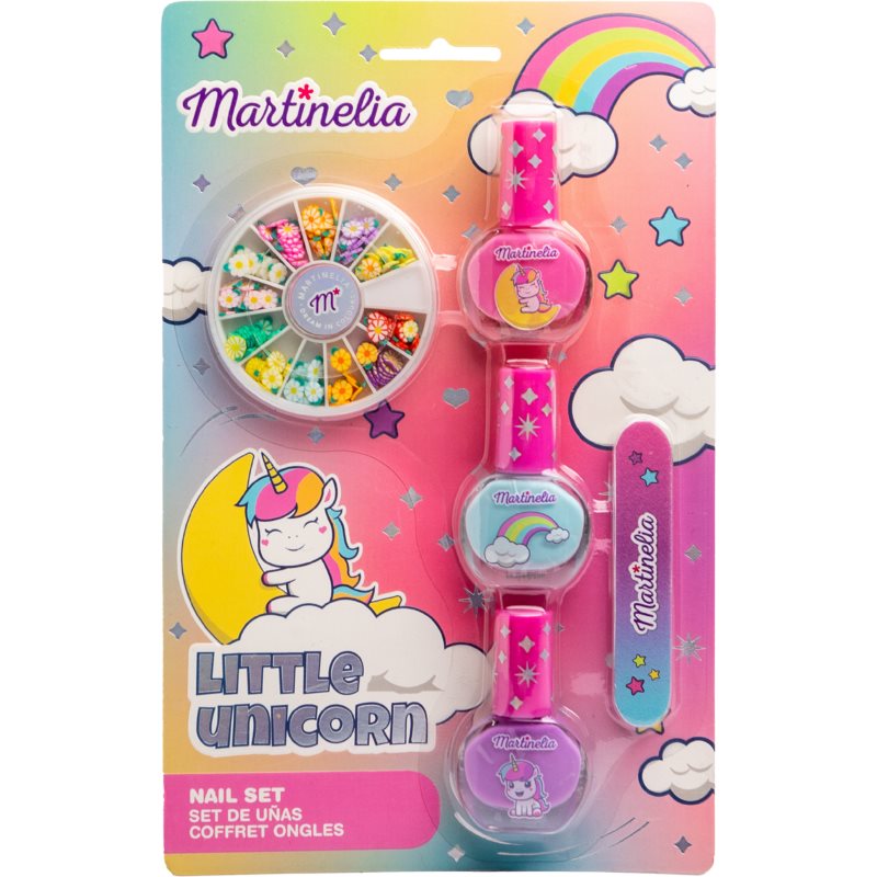 Martinelia Little Unicorn Nail Set lote de regalo para niños