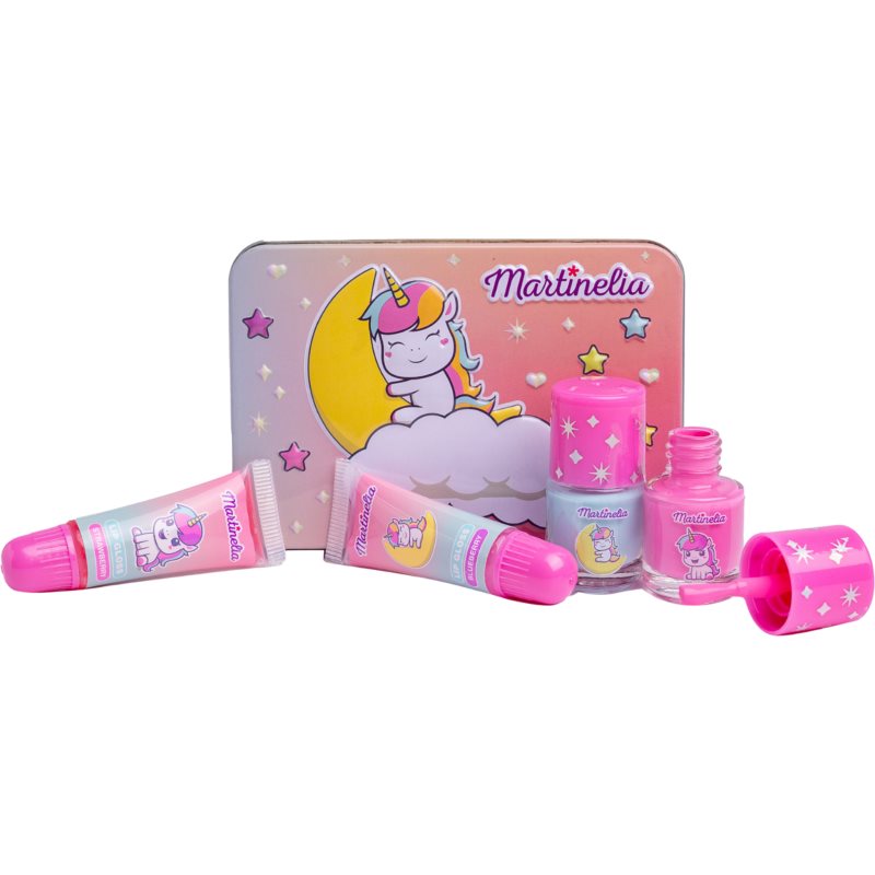 Martinelia Little Unicorn Makeup Tin Set dárková sada pro děti (obrázek 3)