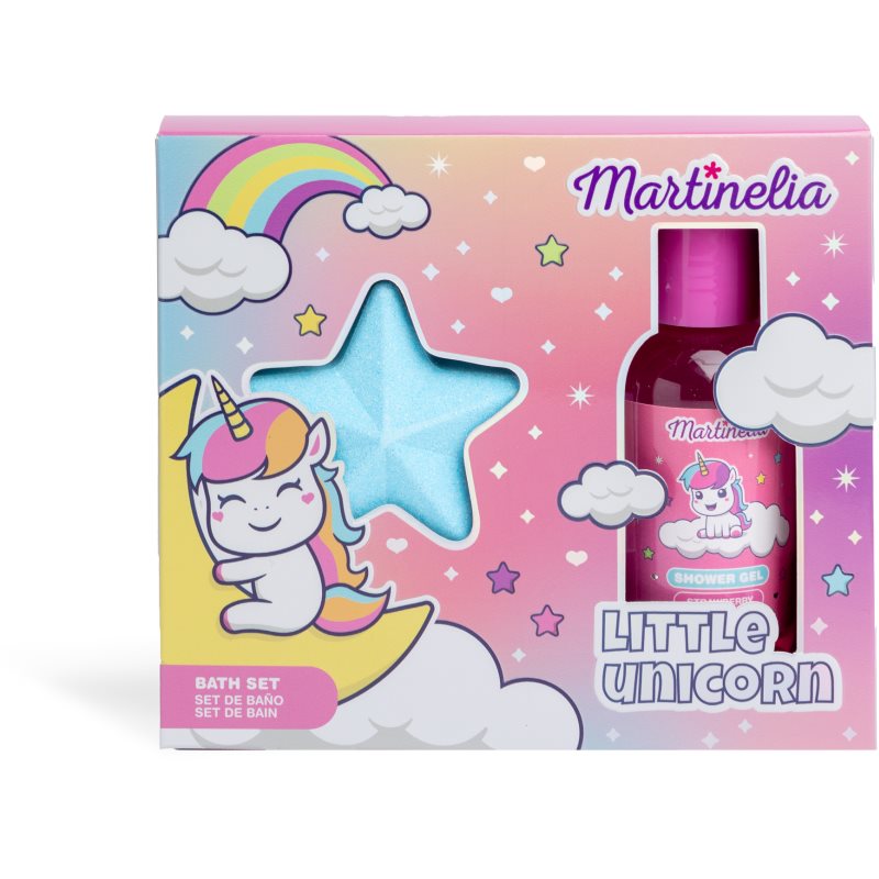 Martinelia Little Unicorn Mini Bath Set gift set for children