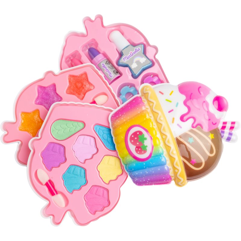 Martinelia Whims Cupcake Palette paletka pro líčení očí a rtů pro děti (obrázek 3)