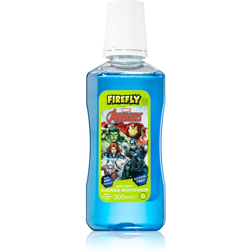 Marvel Avengers Mouthwash вода за уста с флуорид за деца  300 мл.