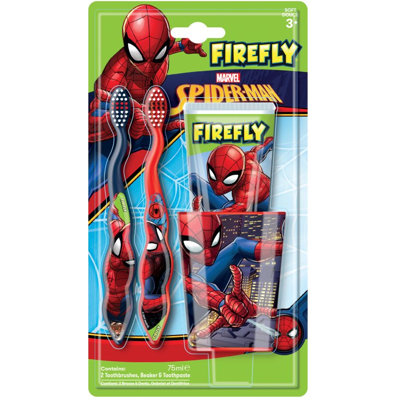 Marvel Spiderman Dental Set dantų priežiūros priemonių rinkinys (vaikams)
