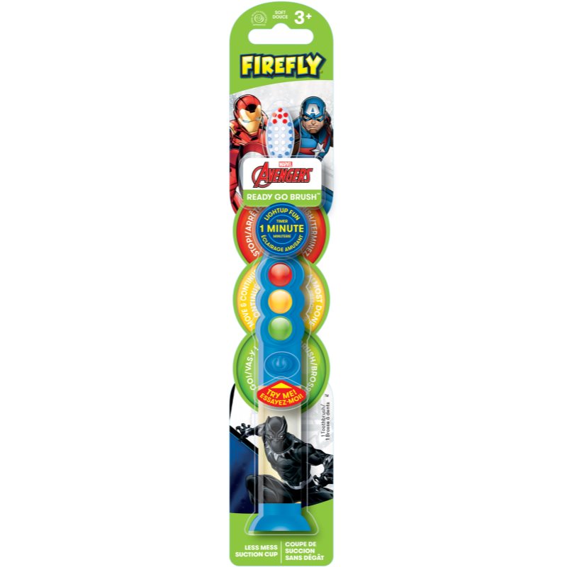 

Marvel Firefly Ready Go Avengers зубна щітка Black