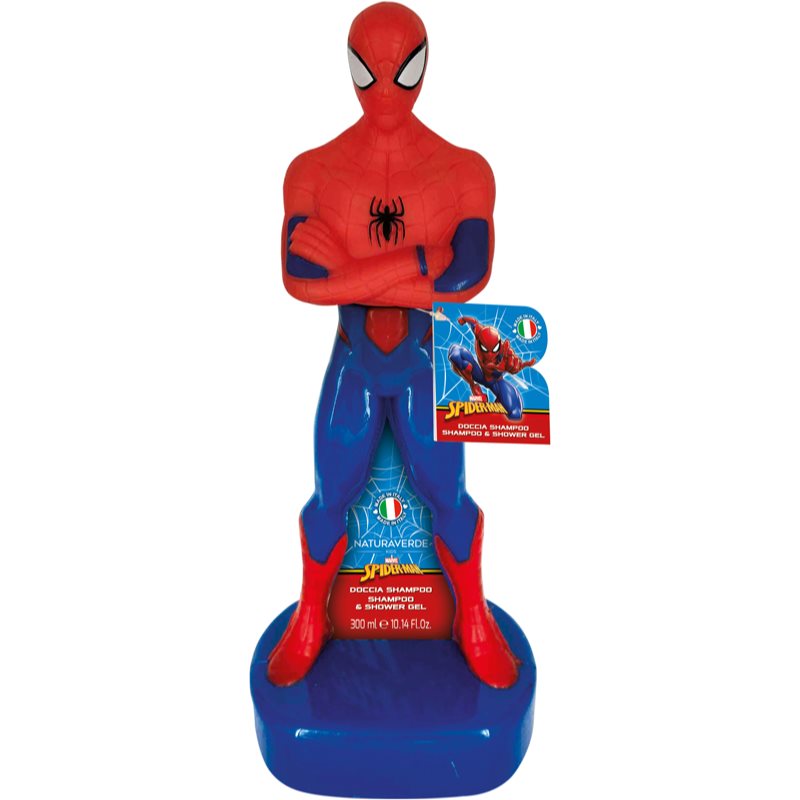 Marvel Spiderman Shower gel & Shampoo šampūnas ir dušo želė vaikams 300 ml