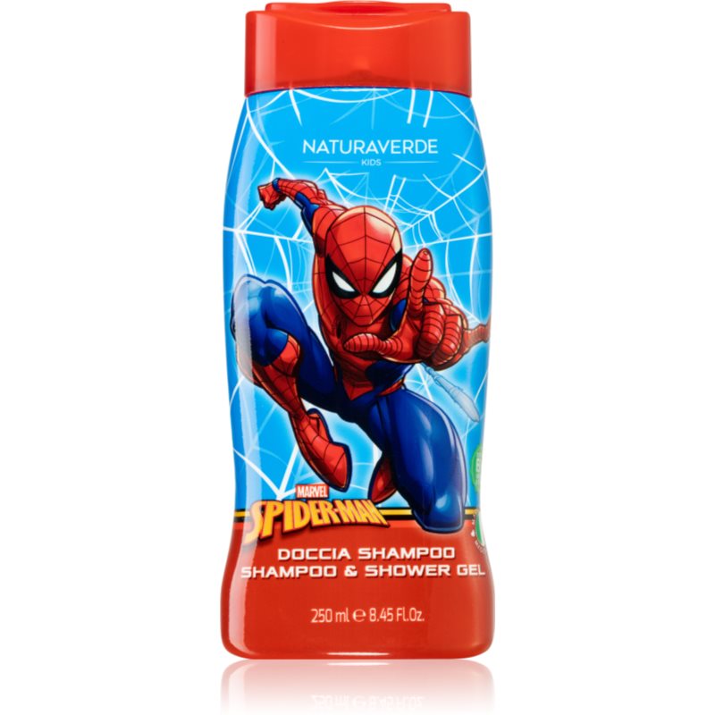 Marvel Spiderman 2-in-1 Shower Gel And Shampoo For Children 250 Ml