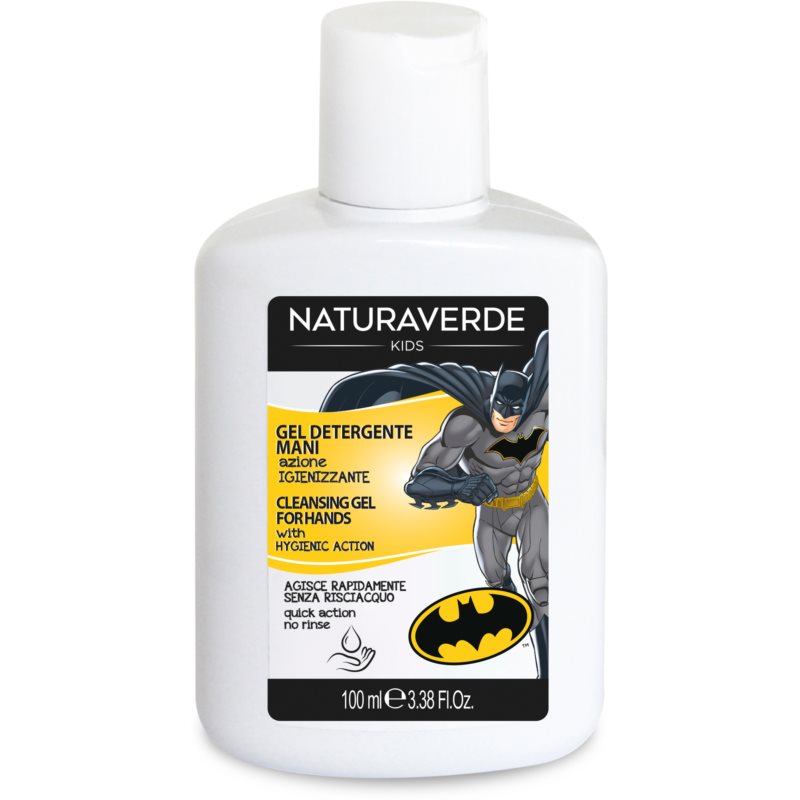 DC Comics Batman Cleansing Gel for Hands kéztisztító gél gyermekeknek 100 ml