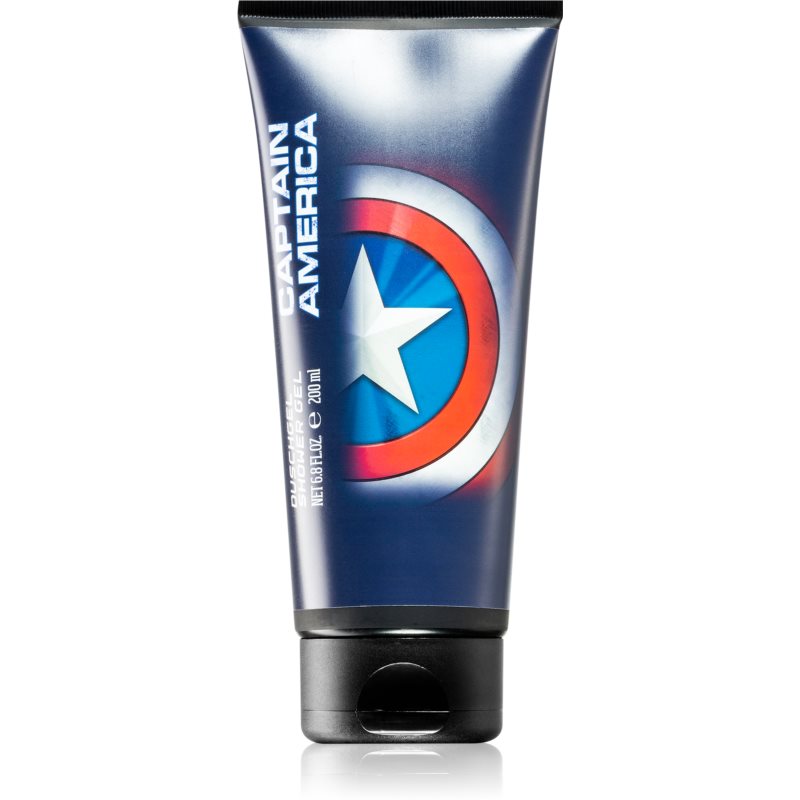 Marvel Avengers Captain America šilkinės konsistencijos dušo želė 200 ml