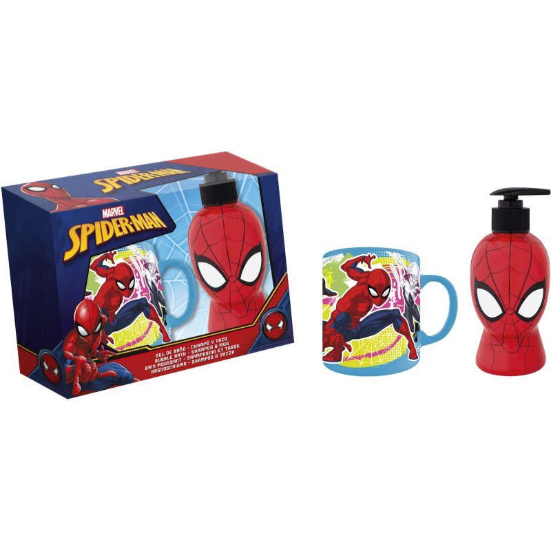 Marvel Spiderman Bubble Bath and Shampoo coffret cadeau pour enfant unisex