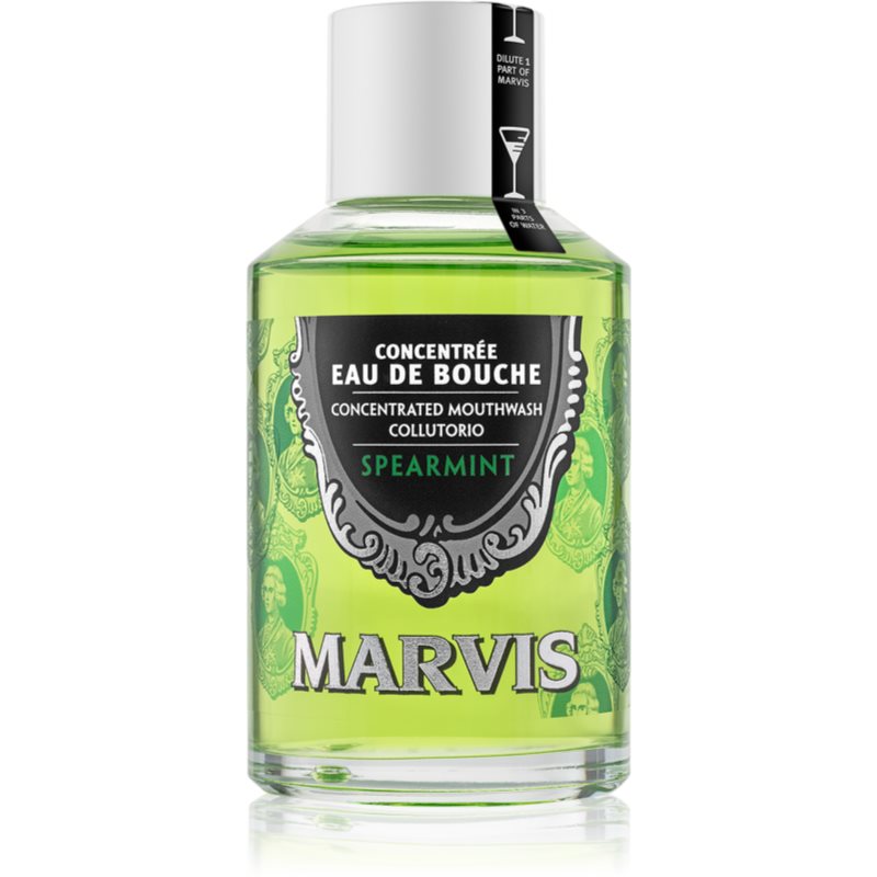 Marvis Concentrated Mouthwash apa de gura concentrata pentru o respirație proaspătă Spearmint 120 ml
