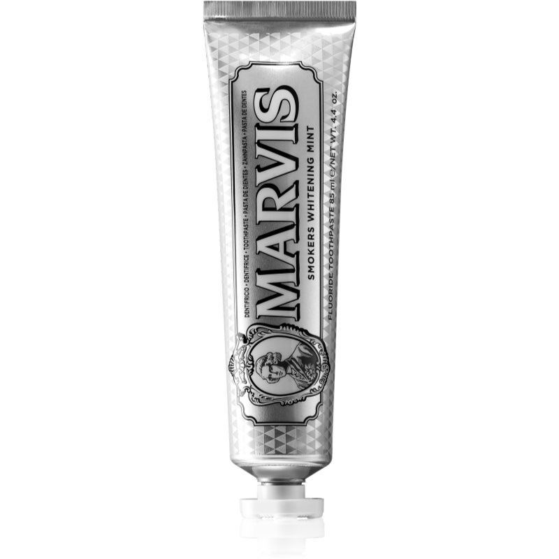 Marvis Whitening Smokers Mint belilna zobna pasta za kadilce okus Mint 85 ml