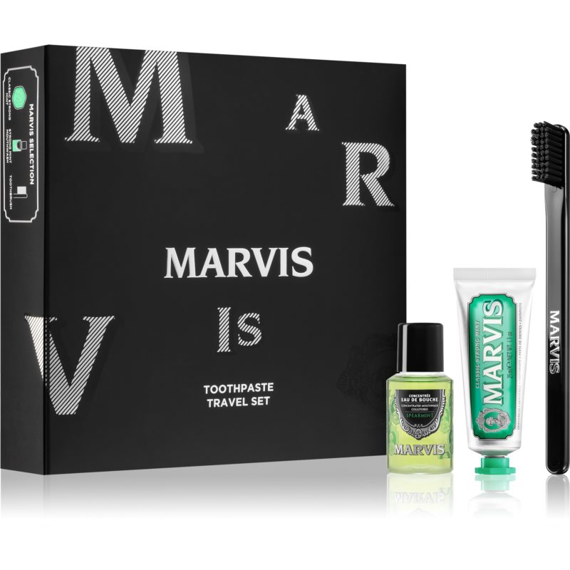 Marvis Toothpaste travel set travel set (for teeth, tongue and gums)
