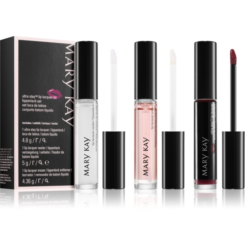 

Mary Kay Ultra Stay Lip Lacquer Kit подарунковий набір для губ відтінок Plum