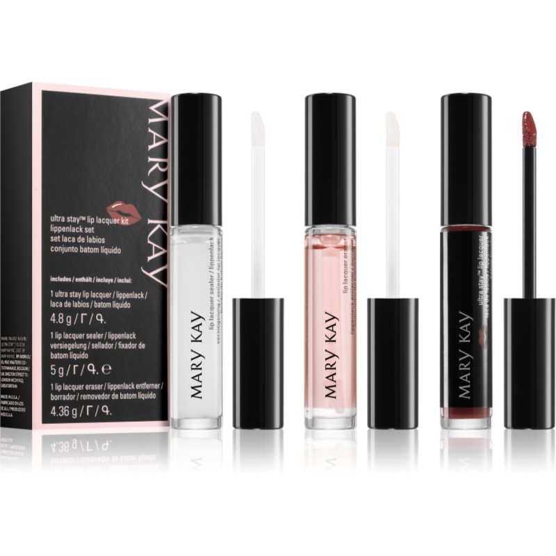 

Mary Kay Ultra Stay Lip Lacquer Kit подарунковий набір для губ відтінок Rose