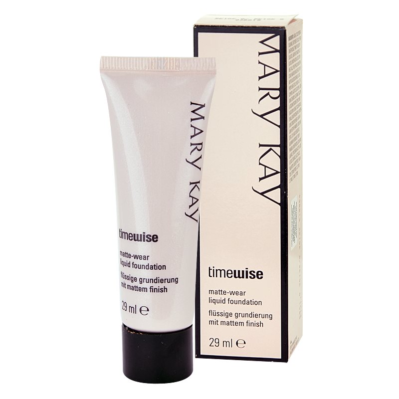 

Mary Kay TimeWise Matte-Wear тональний крем з матуючим ефектом для комбінованої та жирної шкіри відтінок 4 Ivory