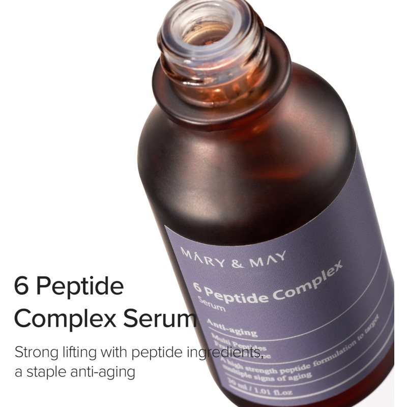 Mary&May 6 Peptide Complex intenzivně regenerační sérum s protivráskovým účinkem 30 ml (obrázek 3)
