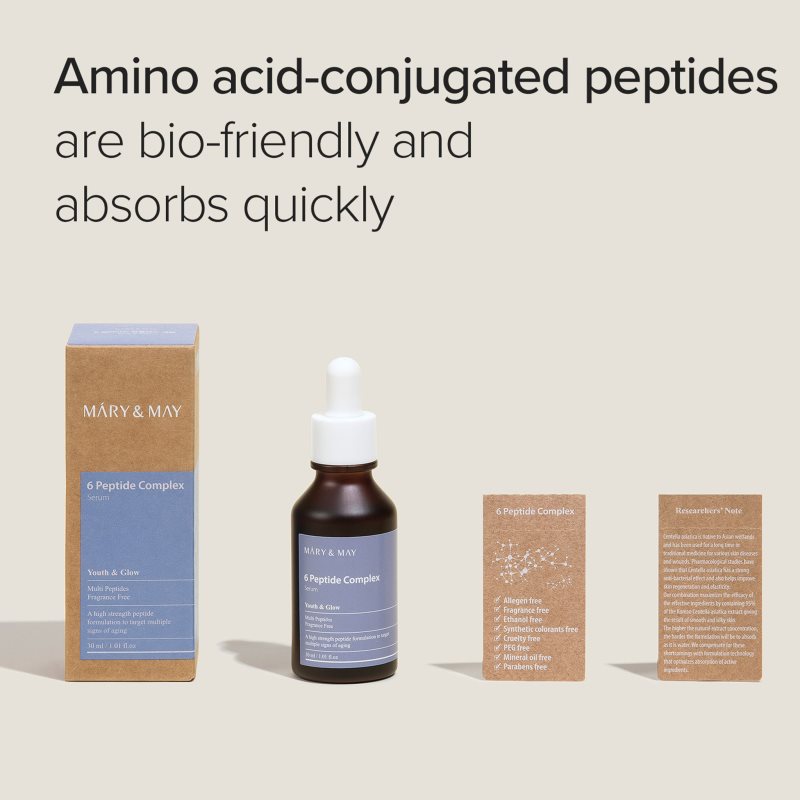 Mary&May 6 Peptide Complex intenzivně regenerační sérum s protivráskovým účinkem 30 ml (obrázek 7)