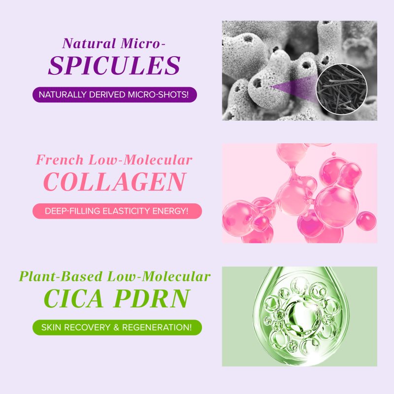 Mary&May Spicule Collagen PDRN Cream zjemňujúci a vyživujúci krém pre obnovu kožnej bariéry 15 g
