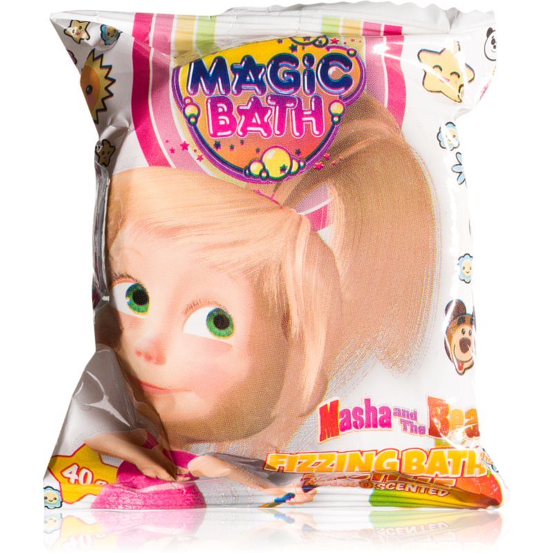 Masha & The Bear Magic Bath Bath Bomb effervescent bath bomb Mango 40 g
