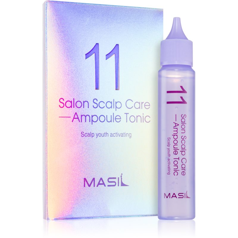 MASIL 11 Salon Scalp Care vlasové tonikum pre podráždenú pokožku hlavy 4x30 ml