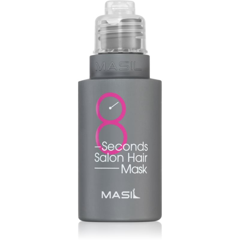 MASIL 8 Seconds Salon Hair інтенсивна відновлююча маска шампунь для жирної шкіри голови й сухих кінчиків 50 мл