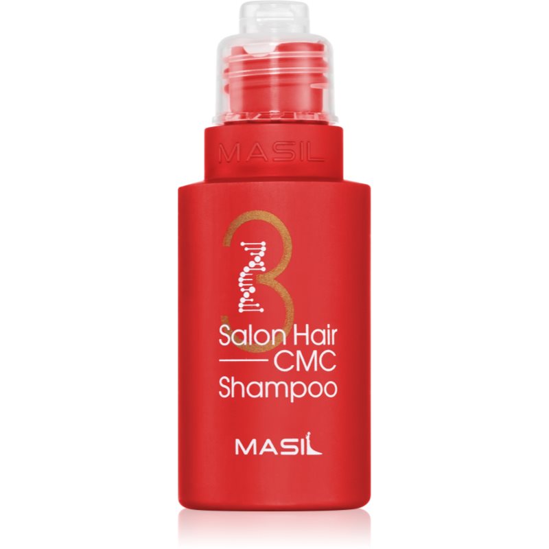 MASIL 3 Salon Hair CMC Intensive Nourishing Shampoo For Damaged And Fragile Hair 50 Ml