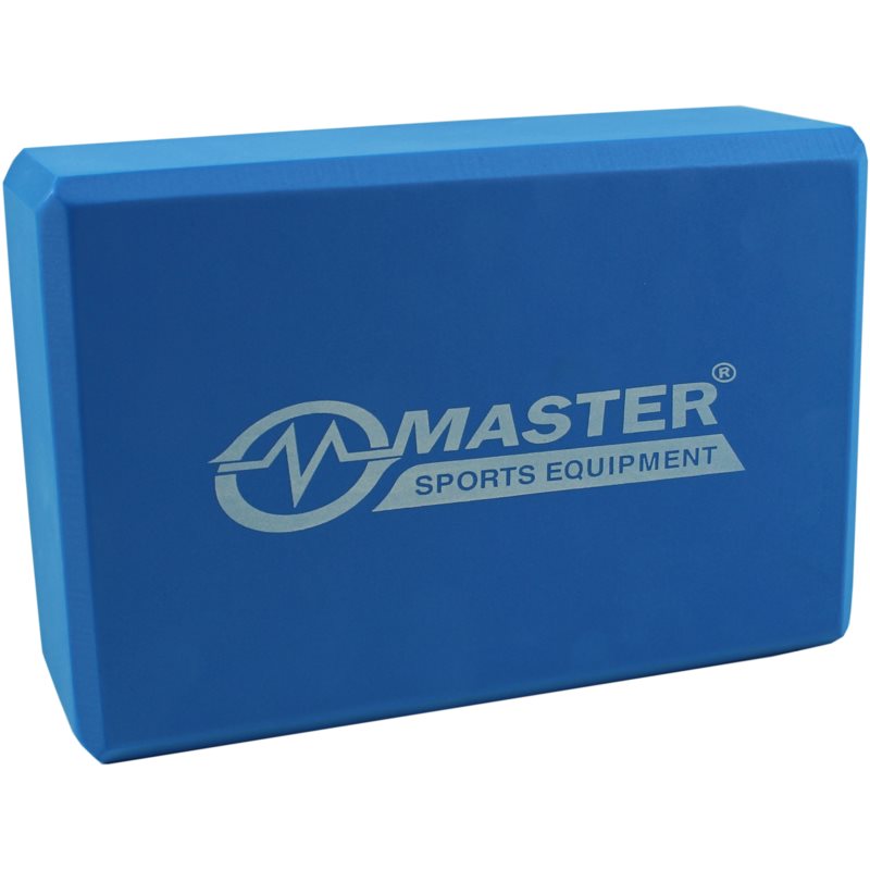 Master Sport Master Yoga блок для йоги колір Blue (23 × 15 × 7,5 Cm) 1 кс