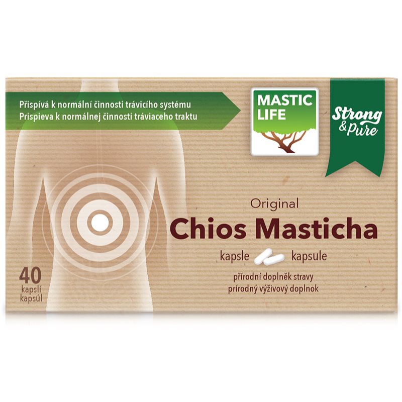Masticlife Chios Masticha doplněk stravy pro podporu trávení 40 ks