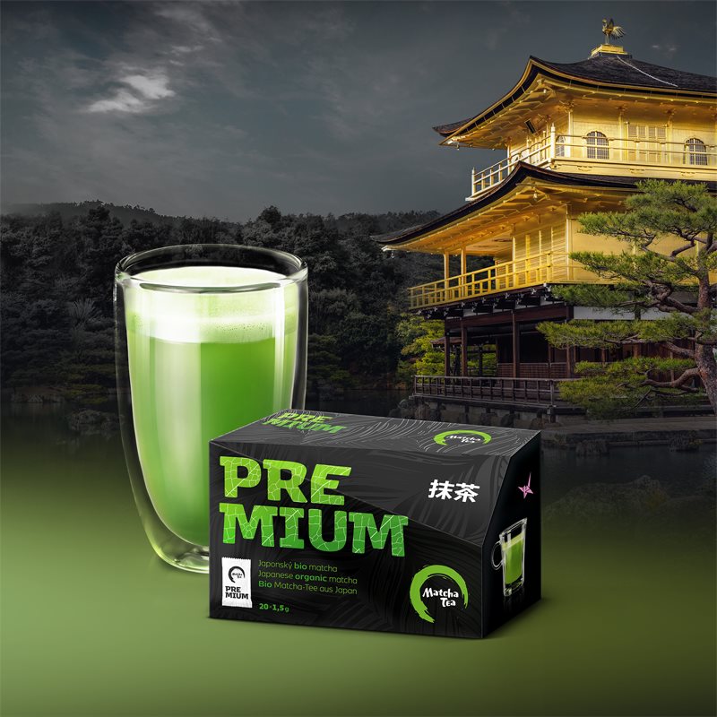 Matcha Tea Premium BIO matcha prášek 20x1.5 g (obrázek 3)