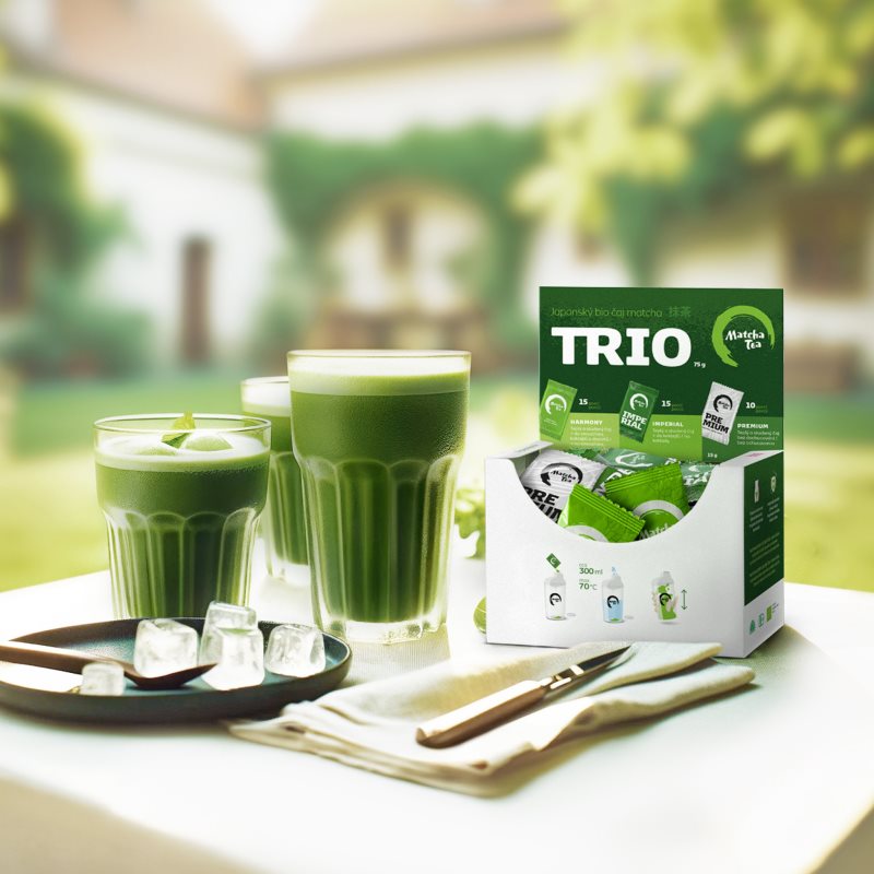 Matcha Tea Trio BIO matcha prášek 75 g (obrázek 3)