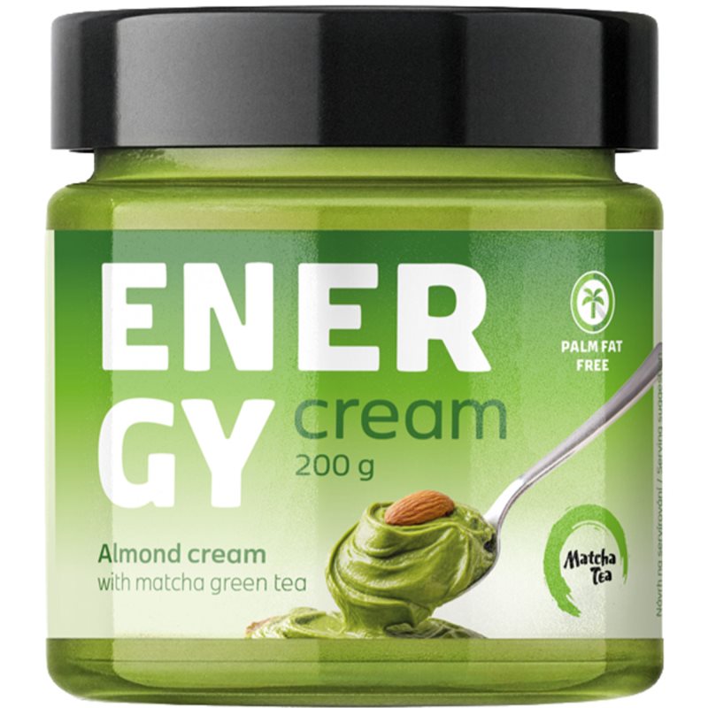 Matcha Tea Energy Cream mandlový krém s matchou 200 g