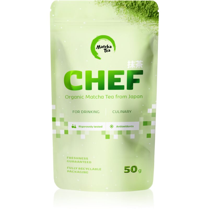 Matcha Tea Chef BIO matcha in polvere per la cottura su fornelli e al forno 50 g