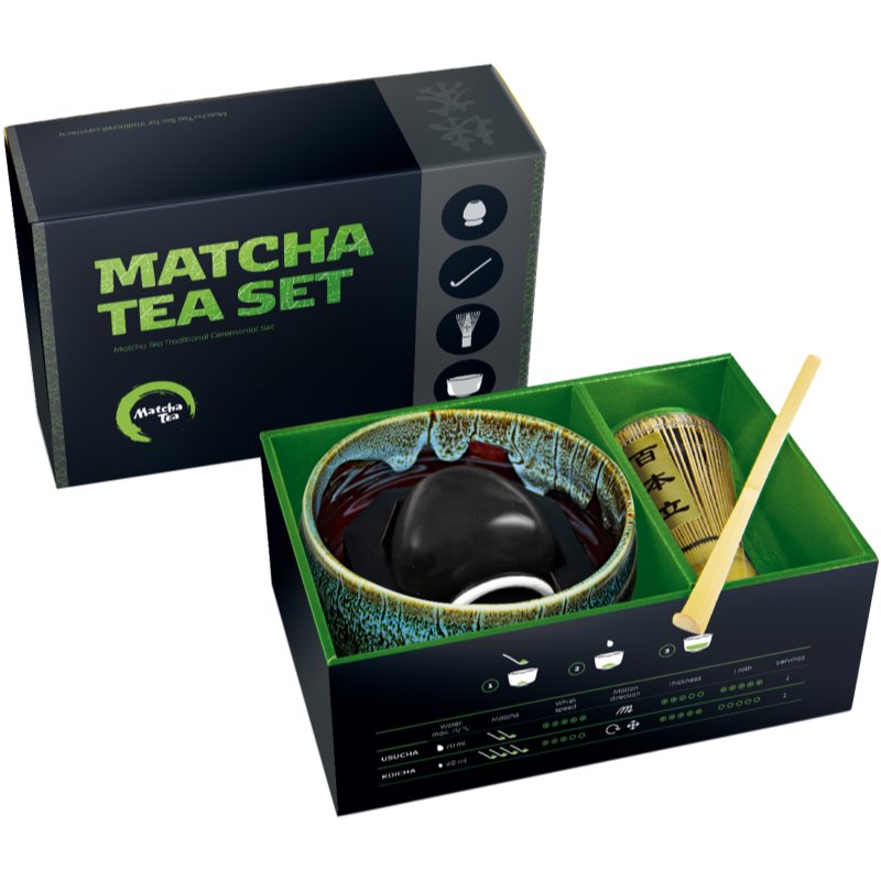 Matcha Tea Matcha Set Profi Kaoru Gift Set voor de bereiding van een drankje