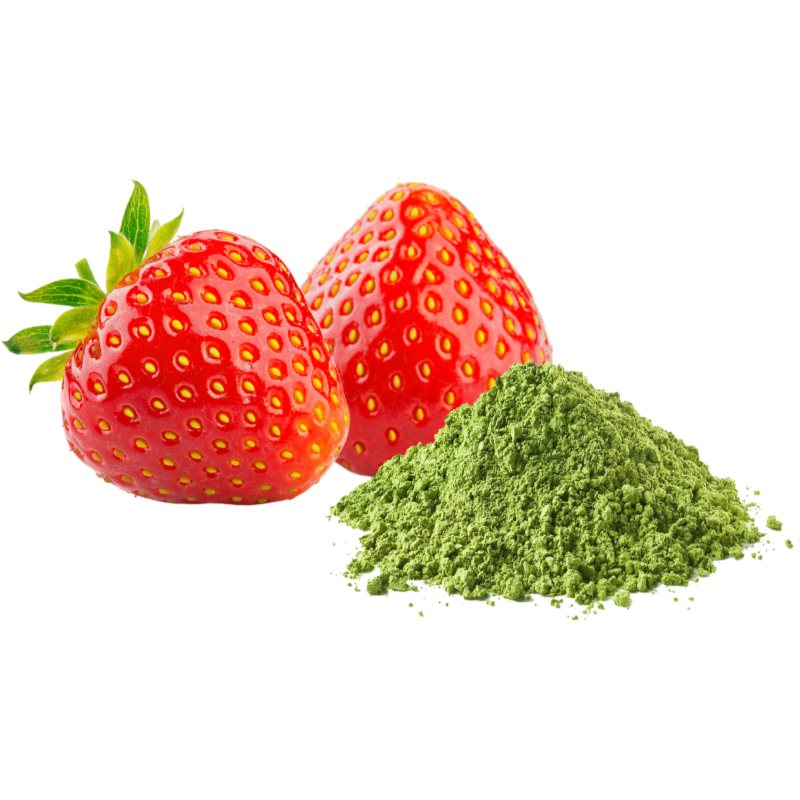 Matcha Tea Matcha Shake BIO prášek na přípravu nápoje s matchou příchuť Strawberry 300 g (obrázek 3)