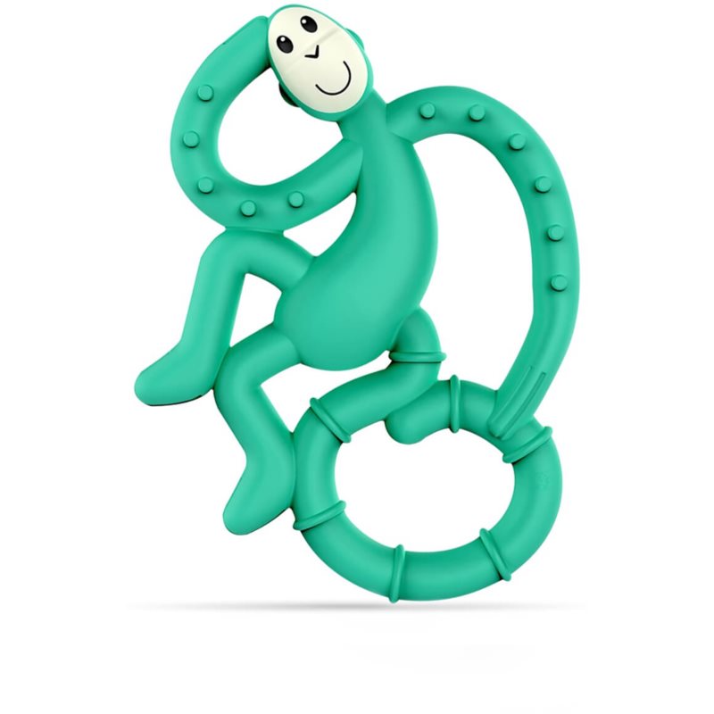 E-shop Matchstick Monkey Mini Monkey Teether kousátko s antimikrobiální přísadou Green 1 ks