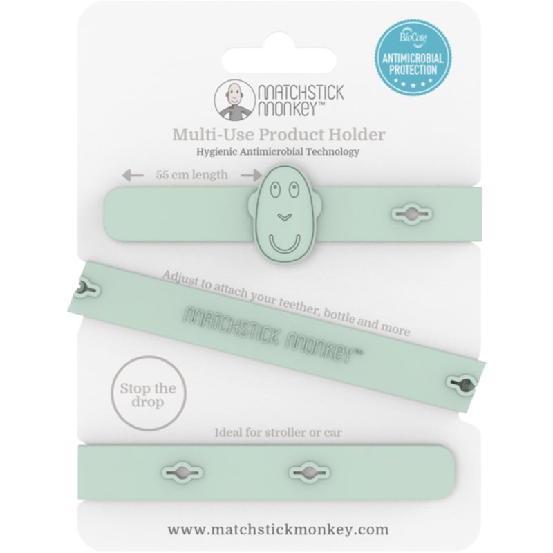 Matchstick Monkey Multi-Use Product Holder multifunkčná spona Mint Green 1 ks