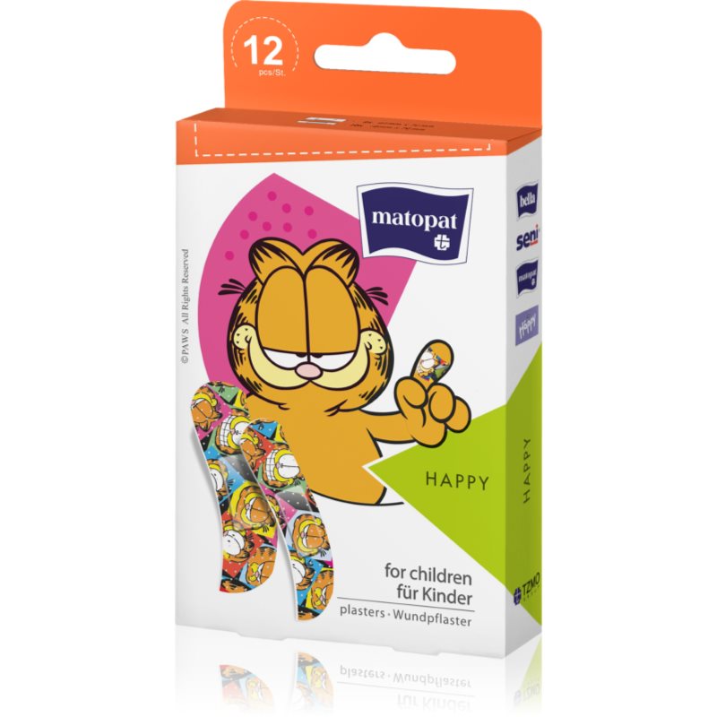 MATOPAT Happy пластир для дітей 12 кс