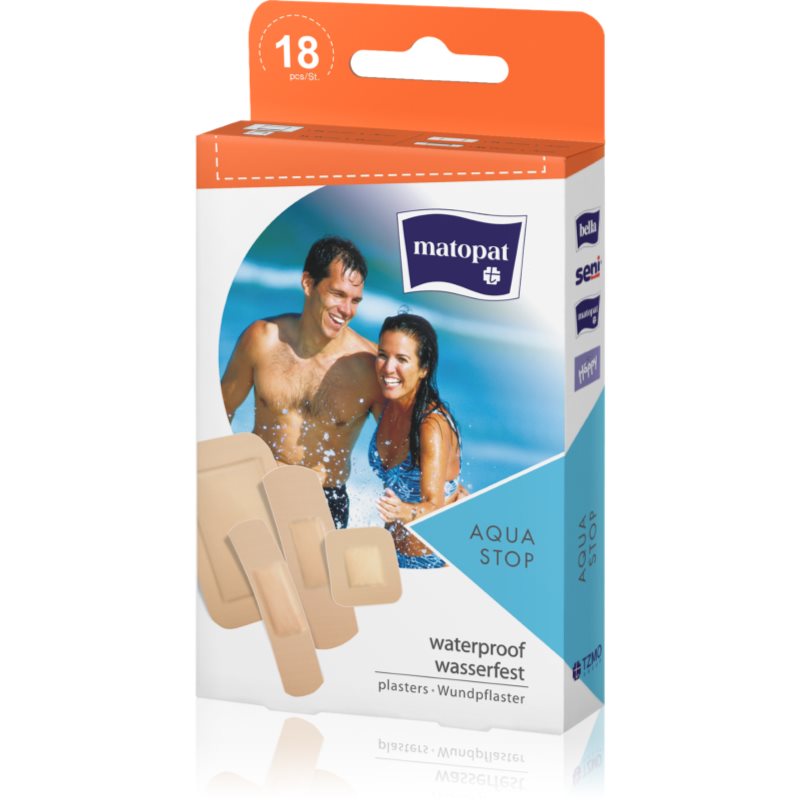 MATOPAT Aqua Stop водостійкий пластир 18 кс