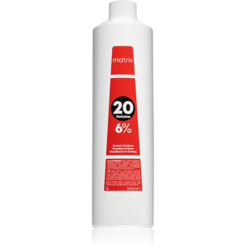 Matrix SoColor Beauty Creme Oxydant Aktiverande emulsion 6% 20 Vol 1000 ml female