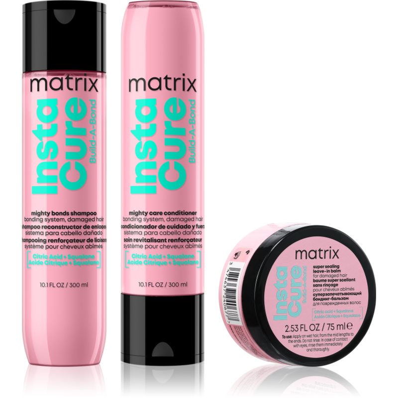 Matrix Instacure Build A Bond Confezione Conveniente Per Capelli Rovinati