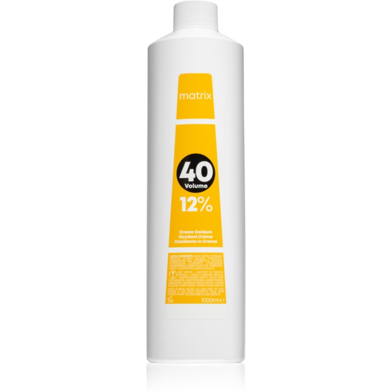 Matrix SoColor Beauty Creme Oxydant Aktiverande emulsion 12% 40 Vol 1000 ml female