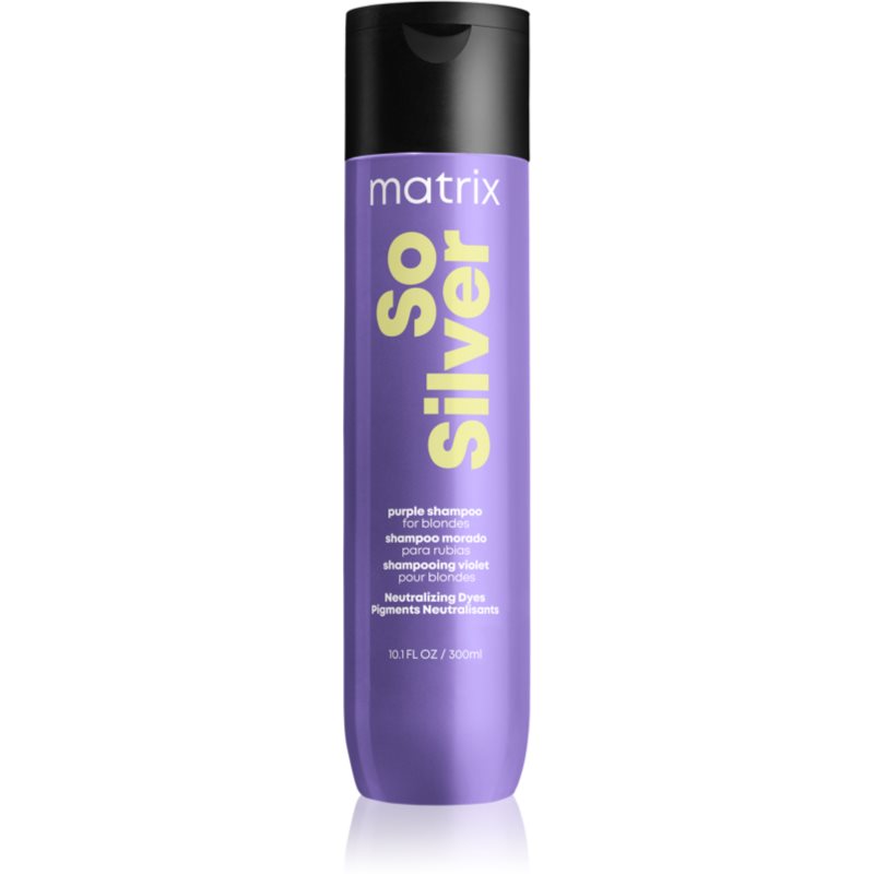 E-shop Matrix So Silver šampon neutralizující žluté tóny 300 ml