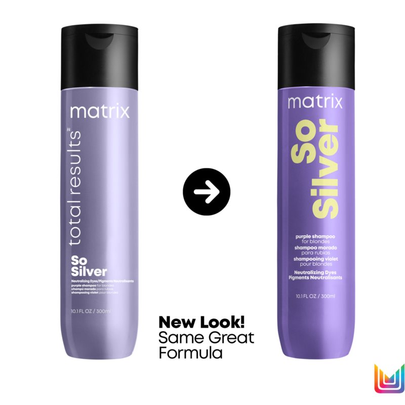 Matrix So Silver Shampoo Neutralising Yellow Tones 300 Ml