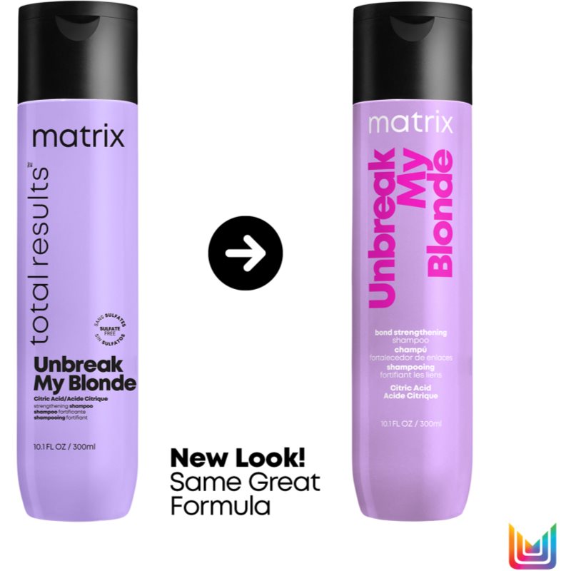 Matrix Unbreak My Blonde поживний шампунь для освітленого волосся 300 мл