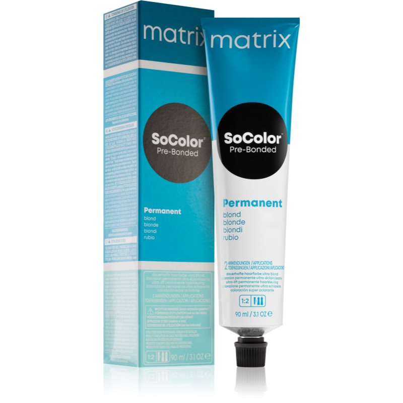Matrix SoColor Pre-Bonded Blonde перманентна фарба для волосся відтінок UL-N Blond Natur 90 мл
