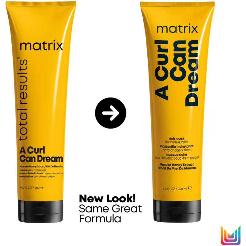 Matrix A Curl Can Dream Intense Hydrating Mask For Wavy And Curly Hair 250 Ml