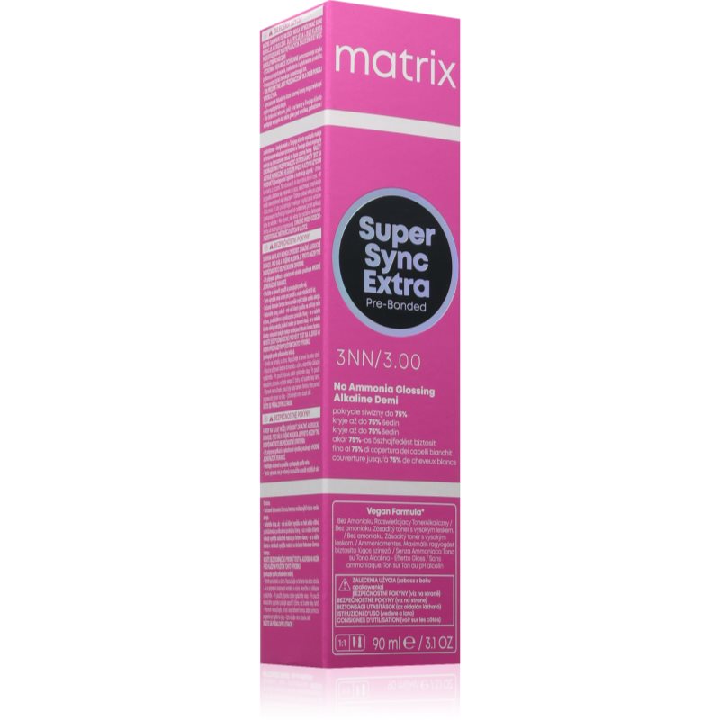 Matrix Super Sync Extra Pre-Bonded полуперманентна боя за коса цвят 90 мл.