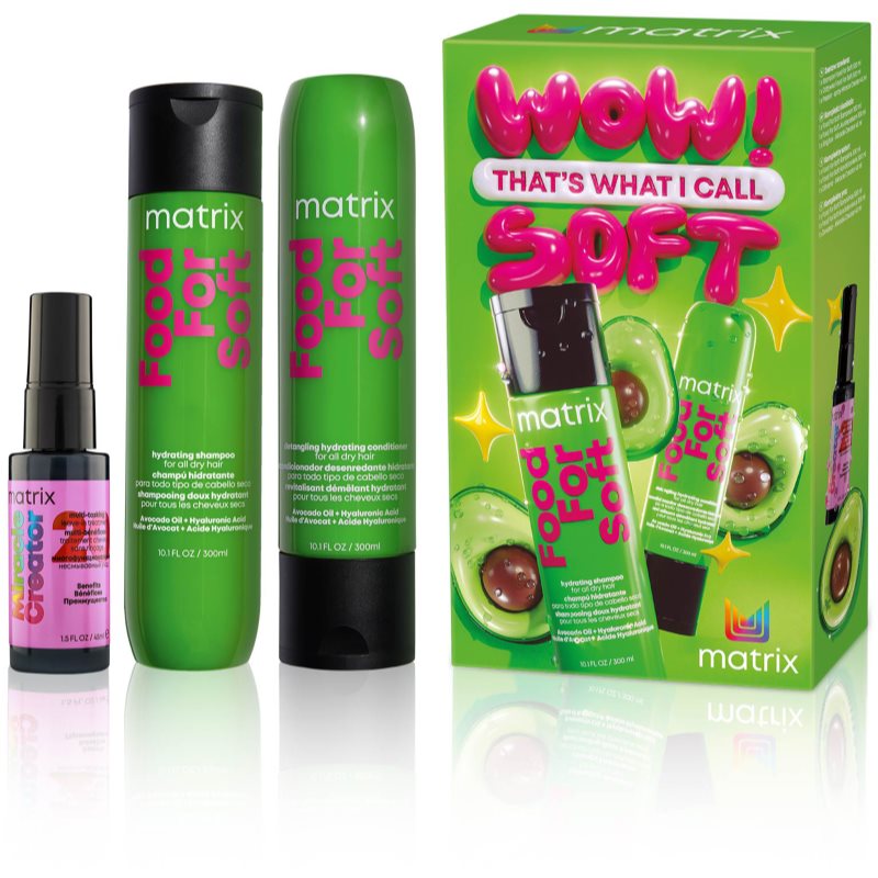 Matrix Food For Soft Geschenkset für intensive Hydratisierung